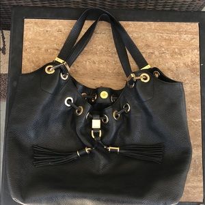 Michael Kors leather hobo bag